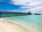 Pier at Sipadan Island, Sabah, Malaysia