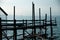 Pier on stilts for fishermen