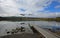 The pier and Sundance Peak