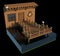 Pier and tavern - 3d art