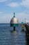 Pier Vineta bridge and submarine at Zinnowitz Usedom