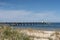 Pier Vineta bridge and submarine at Zinnowitz Usedom