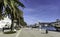 Pier and waterfront promenade in Trogir