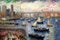 Pierre Auguste Renoir style imaginary representation new york city if painted by artist illustration generative ai