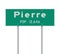 Pierre City road sign