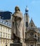 Pierre Corneille statue at Pantheon square - Paris, France