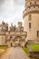 Pierrefond castle main entrance other view