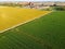 Pieve Emanuele fields from drone