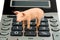 Pig and calculator