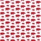 Pig vector art background design for fabric and decor.