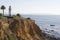Pigeon Point Lighthouse On Cliff