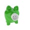 Piggy bank with Electric Plug