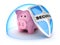 Piggy bank.Symbol save money