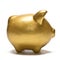 Piggy Bank on White