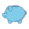 Piggy saving icon