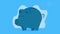 piggy savings money financial animation