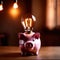 Piggybank with bright lightbulb, showing inspiration and successful ideas in savings and investment