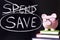 Piggybank spending saving plan