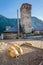 Pigs in the yard, Svaneti