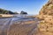 Piha Beach Textured Sand Auckland New Zealand