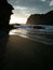 Piha Gap in late evening light