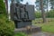 PihlajÐ°vesi, Finland, 15 August, 2014: Monument  Pro Patria Latin: For the fatherland at memorial cemetery near New Pihlajavesi