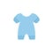 Pijama color icon. Element of color clothes icon for mobile concept and web apps. Detailed Pijama icon can be used for web and mob