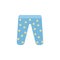 Pijama color icon. Element of color clothes icon for mobile concept and web apps. Detailed Pijama icon can be used for web and mob