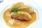 Pike dumplings with nantua sauce