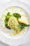 Pike Perch or Zander Fillet in Cream Sauce with Broccoli