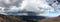 Pikes Peak Colorado Springs rain and thunder storm