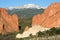 Pikes Peak from the Garden of the Gods