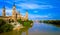 Pilar\'s cathedral and Ebro river