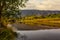 Pilar, Taos County, New Mexico in fall