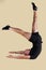 Pilates Position - Shoulder Stand Scissors