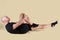 Pilates Position - Single Leg Stretch