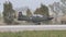 Pilatus PC-9 small turboprop military training airplane of Slovenian Air Force