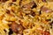 Pilau (pilaw, plov) - a rice and meat meal macro