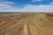 Pilbra region of Western Australia drone view
