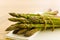 Pile of asparagus