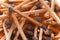 Pile of burnt match sticks