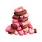 Pile of chocolates and candies