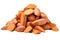 a pile of chopped sweet potatoes. transparent PNG file.