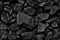 Pile of coal texture background