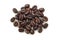 Pile of coffee beans (Robusta coffee)