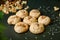 A Pile of Cookies on a Table