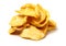 Pile of dried jackfruit chips
