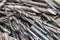 Pile of drill bits
