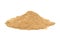 Pile of finely ground dry ginger powder