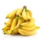 A pile of fresh bananas. AI generated